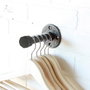 Hanah Home Boruraf109 Gancho de tubo Gris